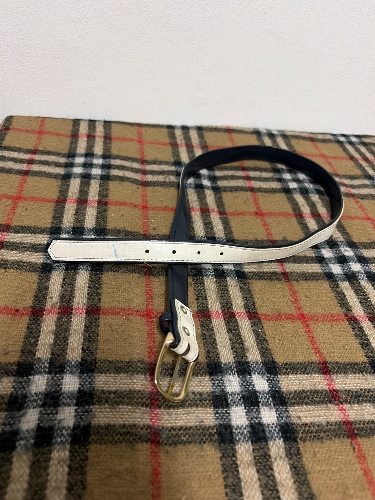Vintage belts Women White Blue Black Gold — gambar 4