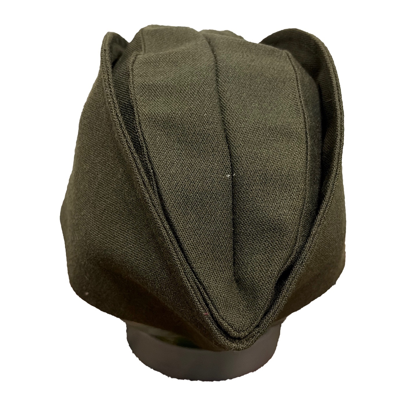 Vintage 1982 Yugoslavian JNA Military Titovka Side Cap Red Star Size 56 — gambar 2