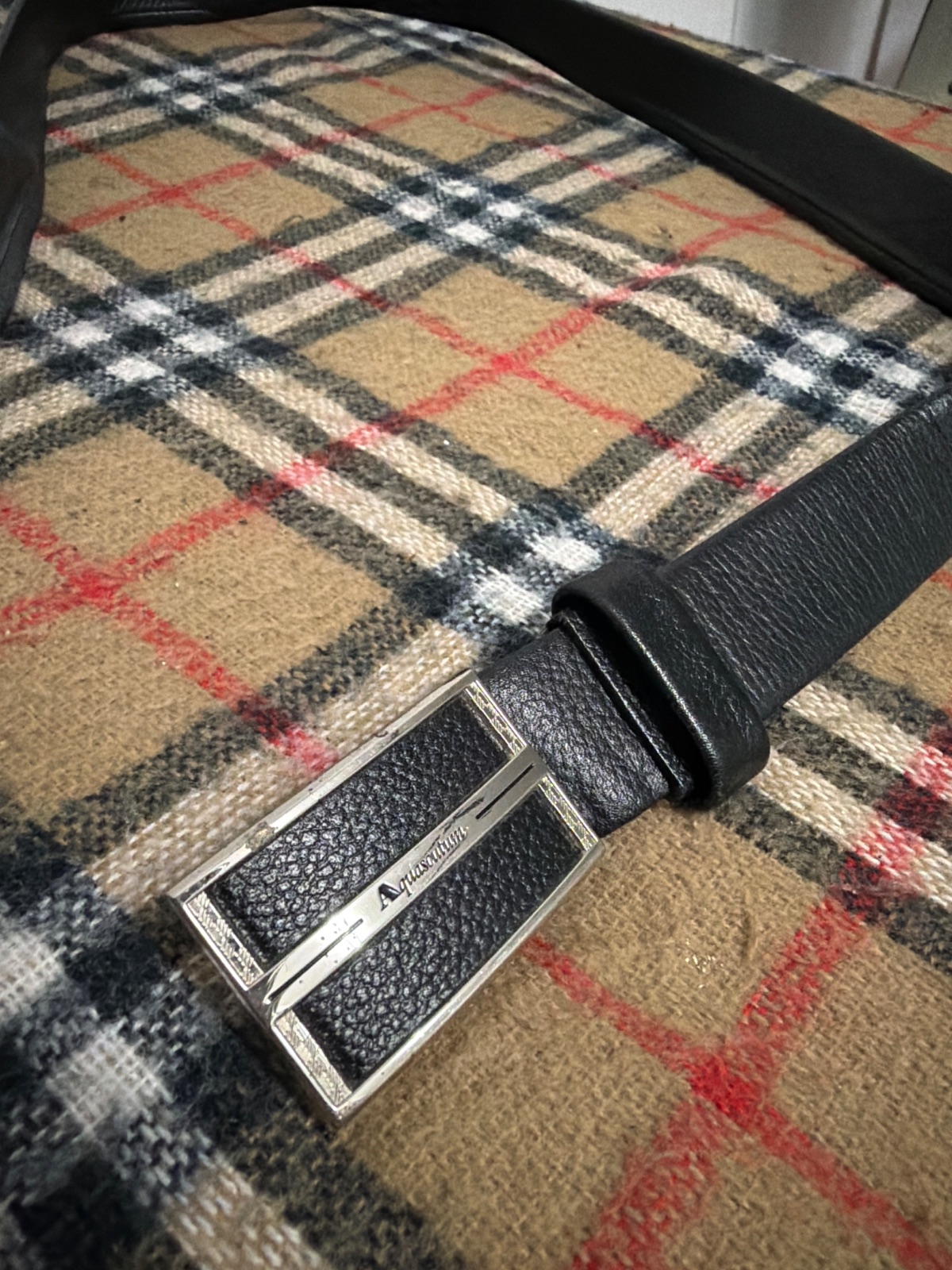 Vintage Aquascutum Leather Belt