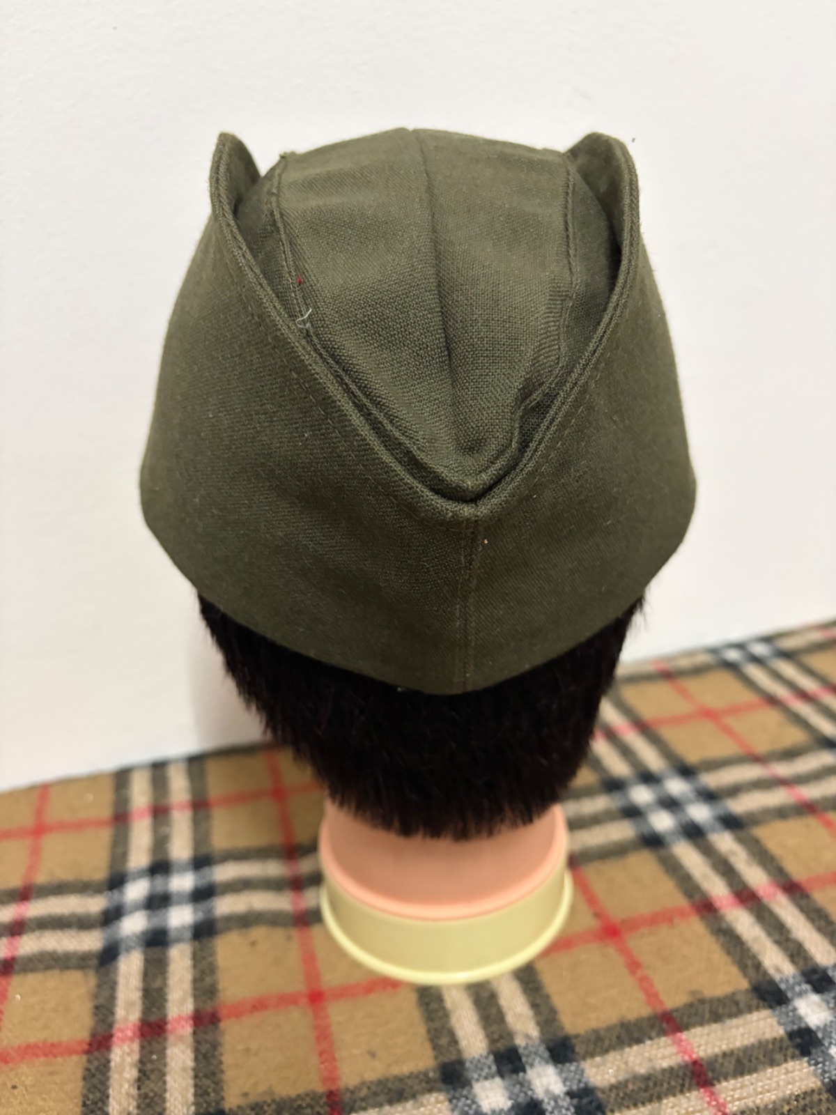 Vintage 1987 Yugoslav JNA Army Titovka Military Cap Red Star Size 57 — gambar 2