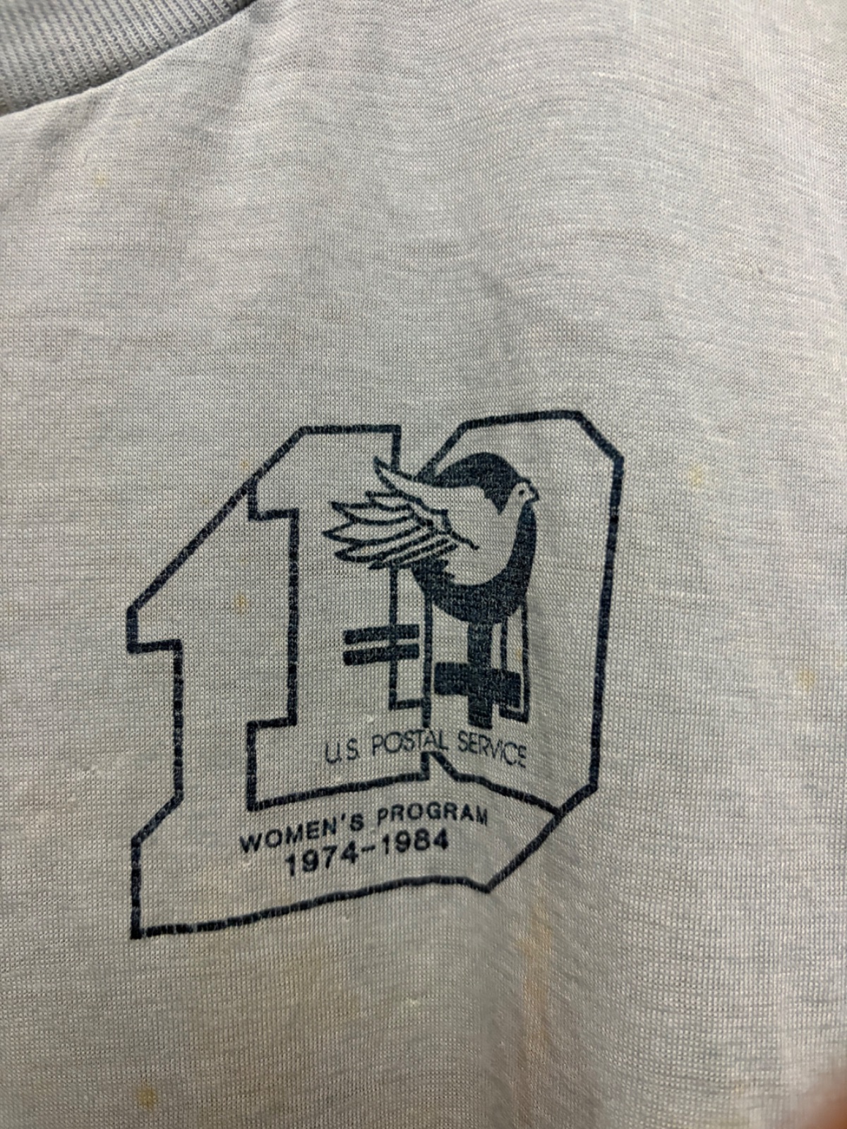 Vintage 1984 U.S. Postal Service Women’s Program W.I.N.G.S. T-Shirt — gambar 3