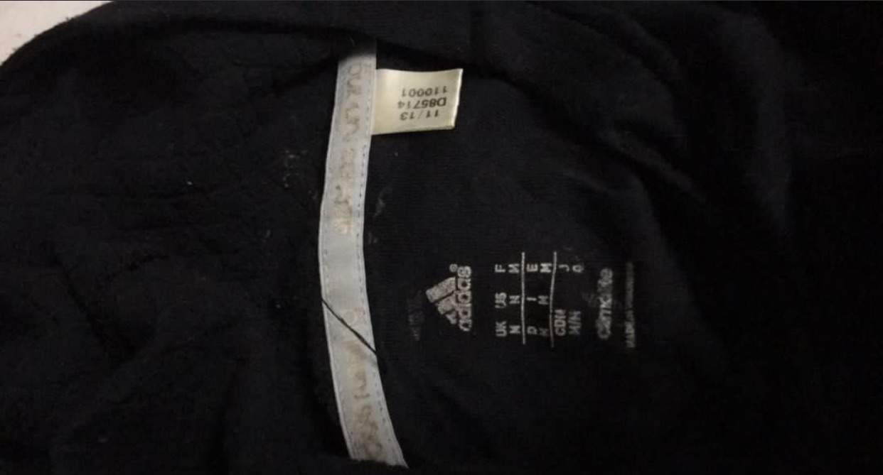 Vintage Adidas Climate hooded — gambar 4