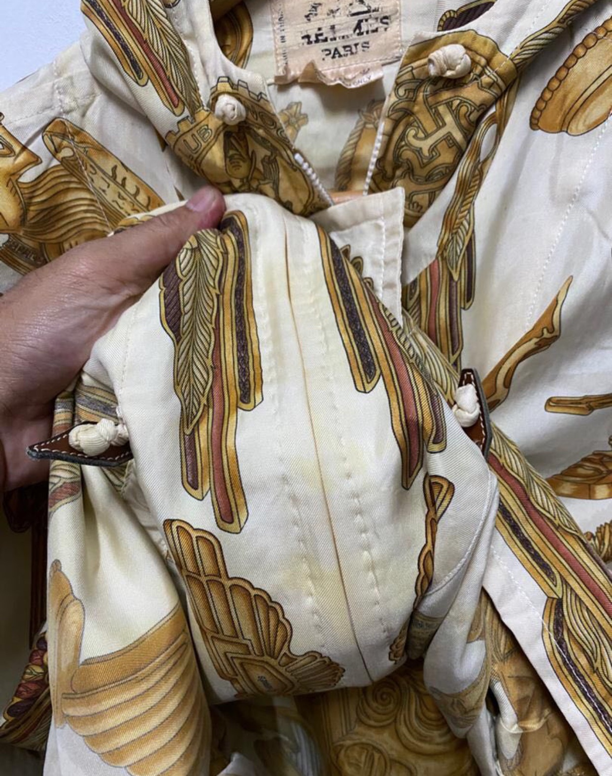 Vintage Hermes Jacket — gambar 4